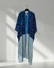 VELVET BLUE ABAYA