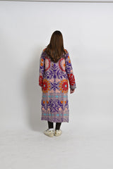 LONG PURPLE COAT