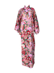AUTHENTIC JAPANESE COTTON KIMONO PINK