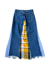 UPCYCLED JEANS SKIRT 4