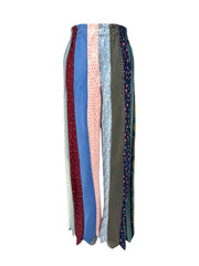 UPCYCLED VINTAGE TIES PANTS