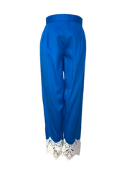 COTTON PANTS WITH LACE