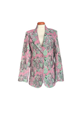 Mermaid brocade suit