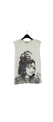 SHERIHAN T- SHIRT WITH SHOULDER PADS
