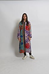 LONG PURPLE COAT