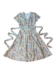 UPCYCLED BUTTONED DRESS 2