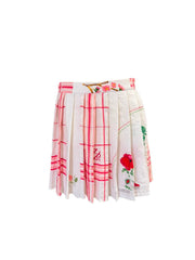 UPCYLED VINTAGE LINEN MINI SKIRTS