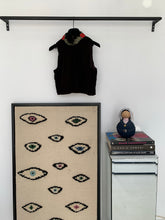 Syriana brown top gold embroidery with red flowers