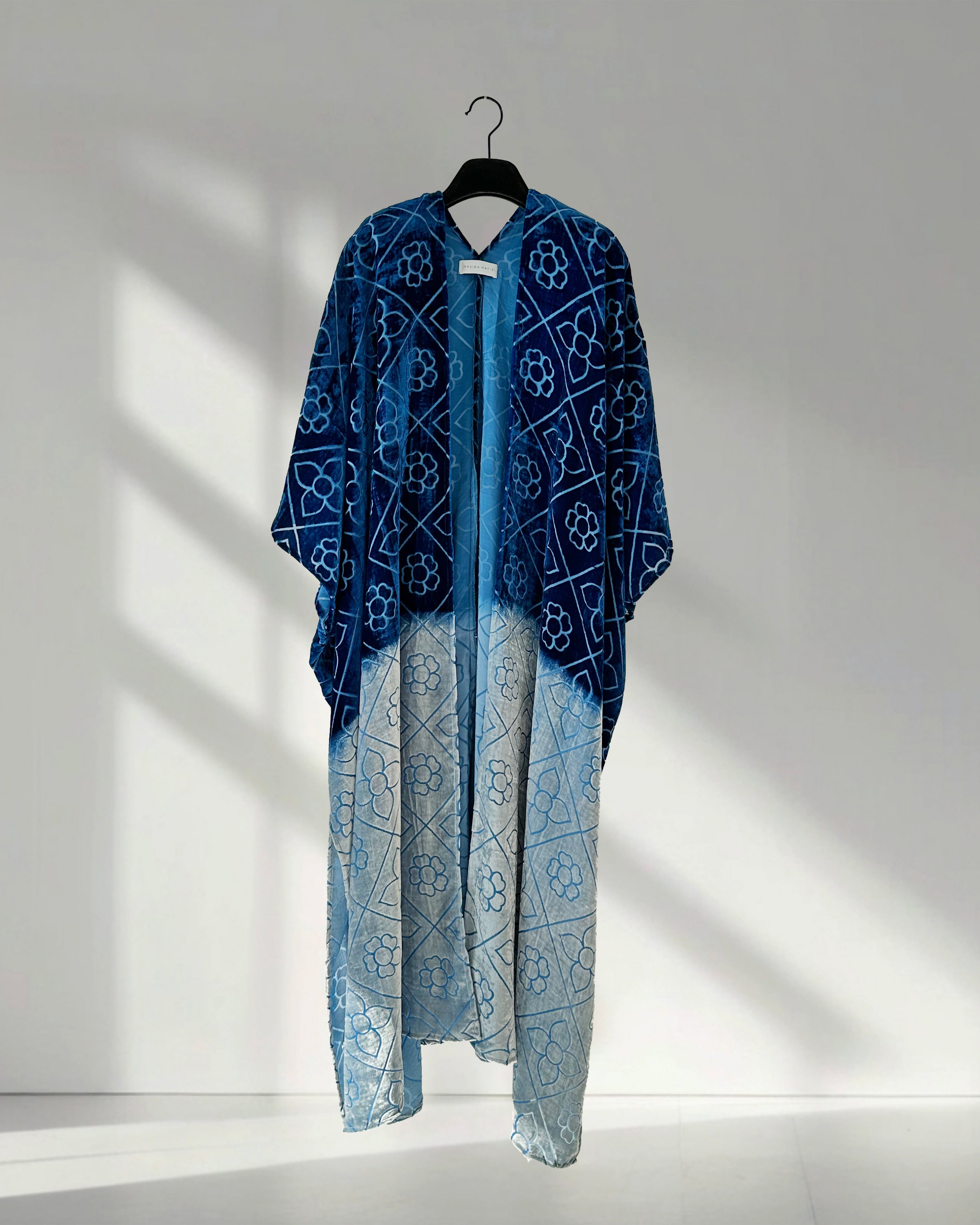NASIBA'S VELVET ABAYA AND DRESS