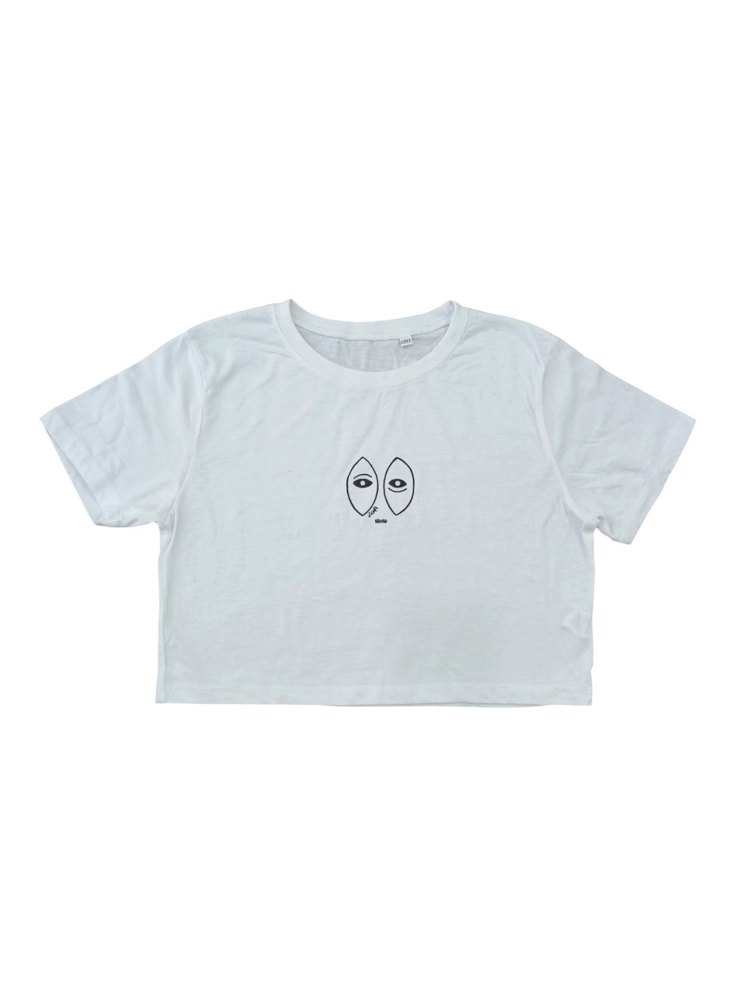 NH X HG STAR SIGN CROP TOP SHIRT