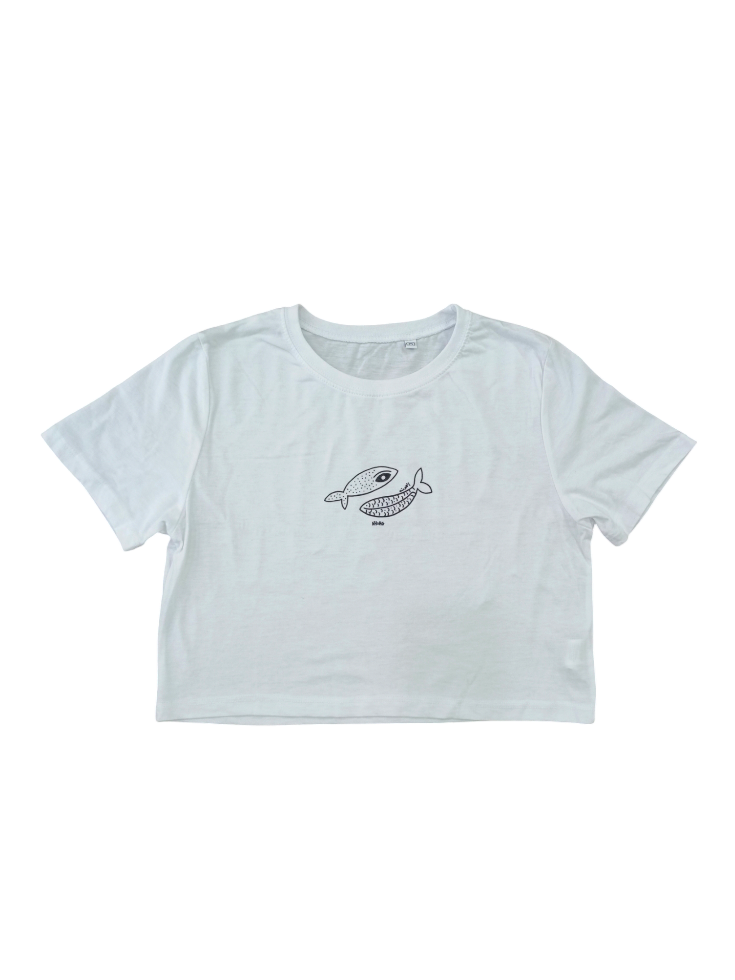 NH X HG STAR SIGN CROP TOP SHIRT