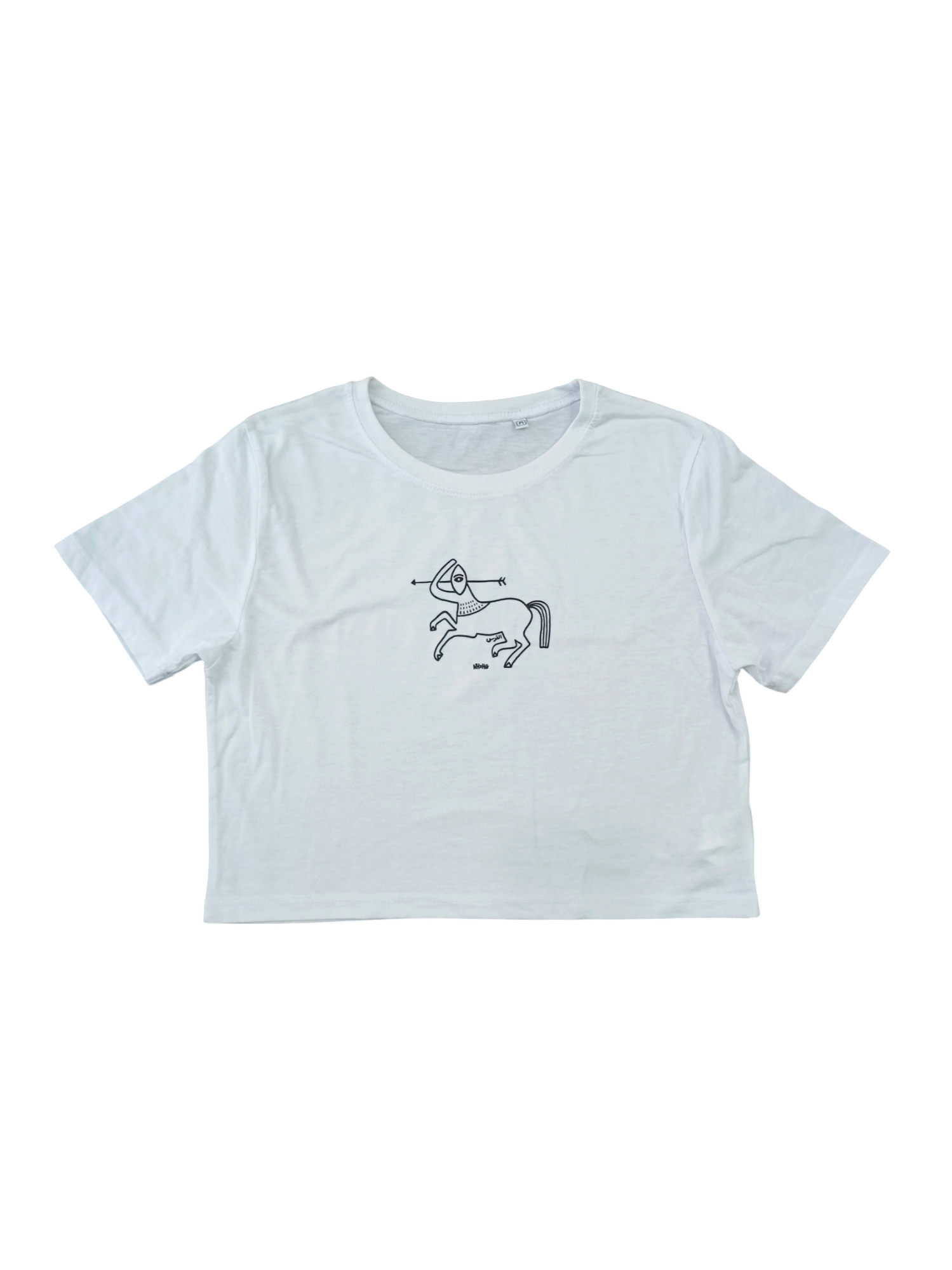 NH X HG STAR SIGN CROP TOP SHIRT