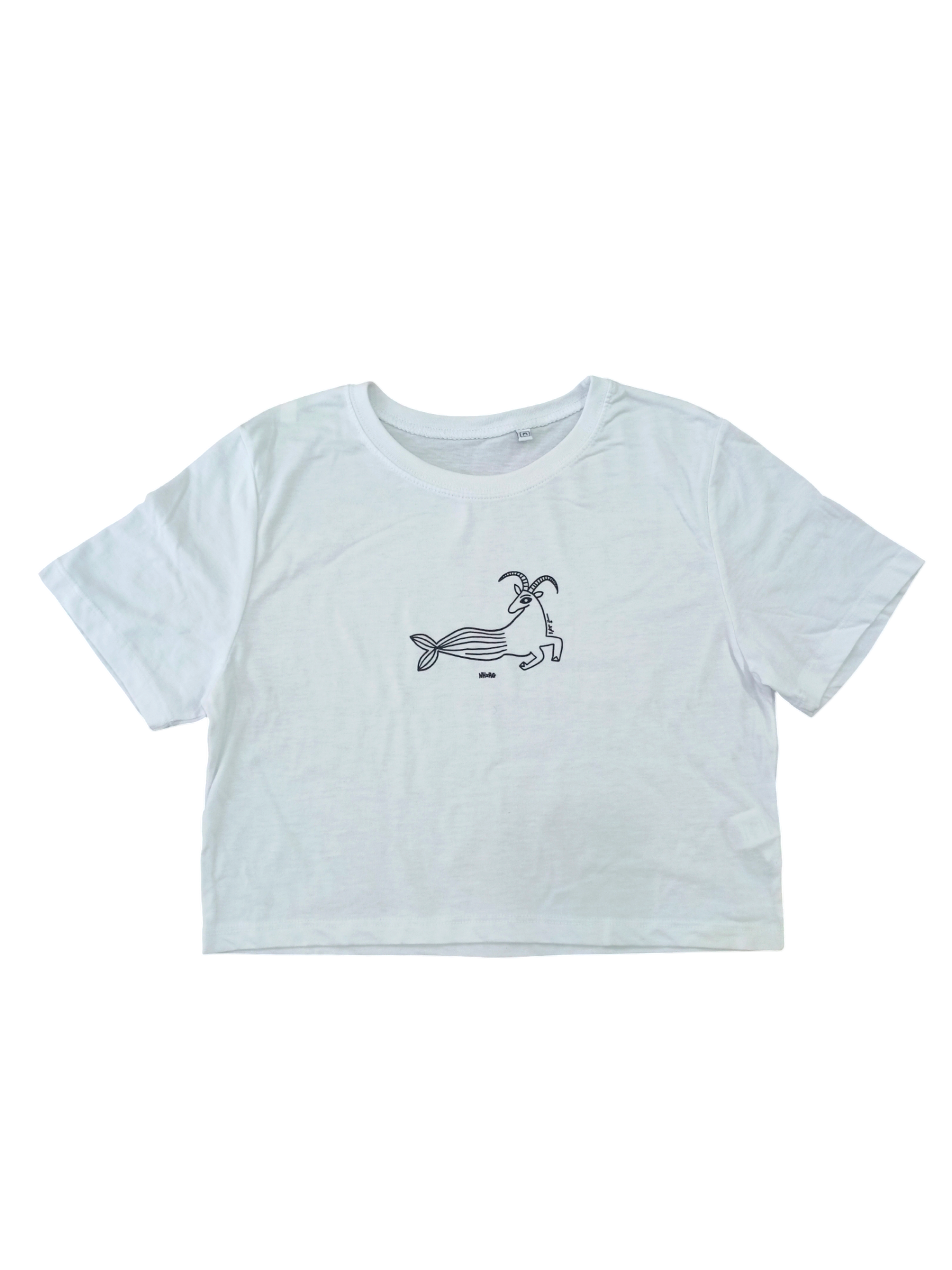 NH X HG STAR SIGN CROP TOP SHIRT