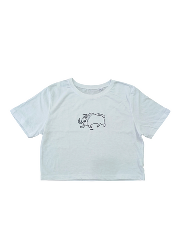 NH X HG STAR SIGN CROP TOP SHIRT