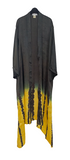 Nor Black Nor White Tiger dip dye abaya