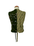 Silk scarf vest
