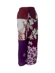 Silk scarf pants