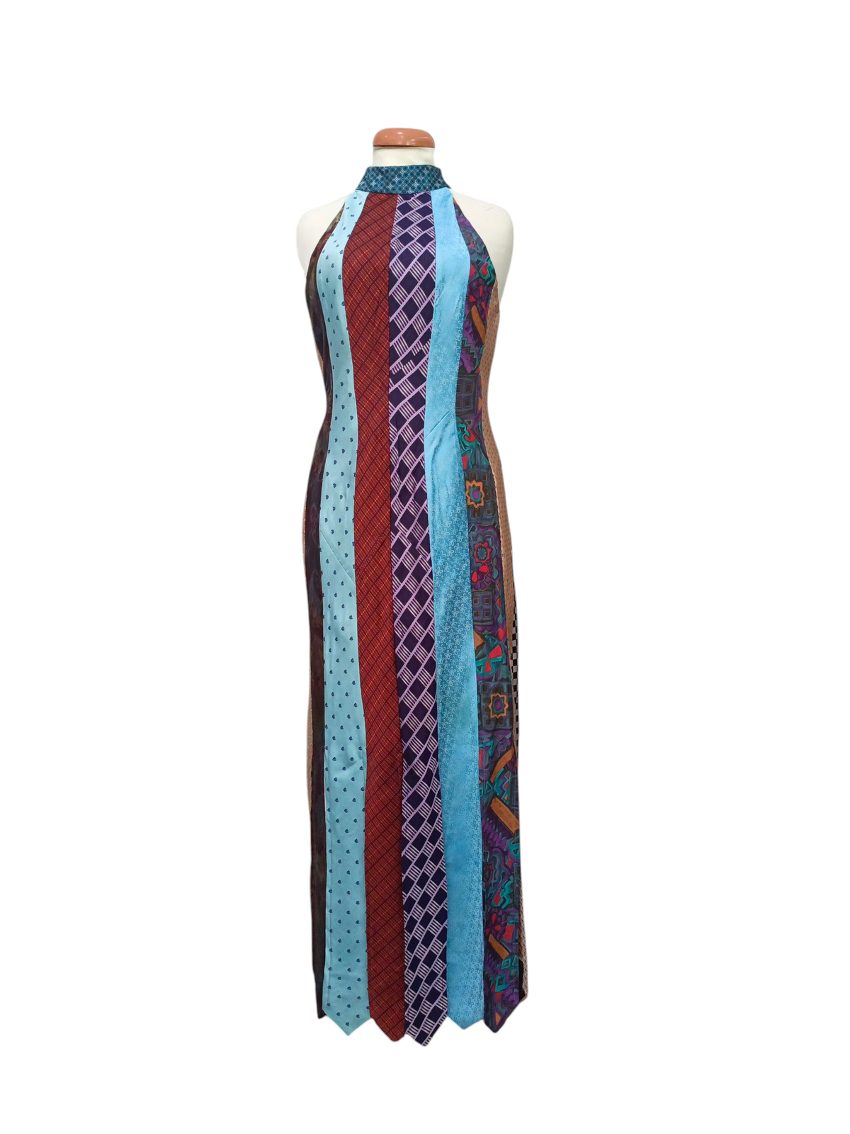 Vintage tie dress