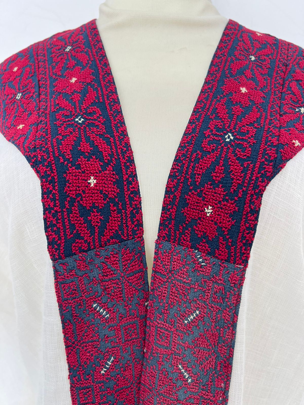 UPCYCLED PALESTINIAN  EMBROIDERY ABAYA 3