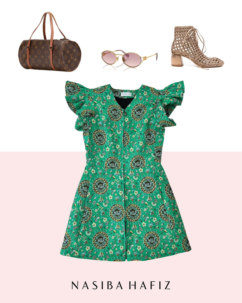 Wild at heart mini dress