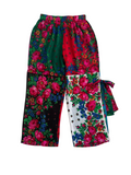 UPCYCLED SCARF PANTS