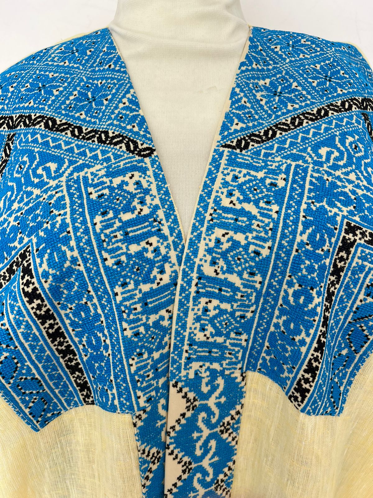 UPCYCLED PALESTINIAN  EMBROIDERY ABAYA 2