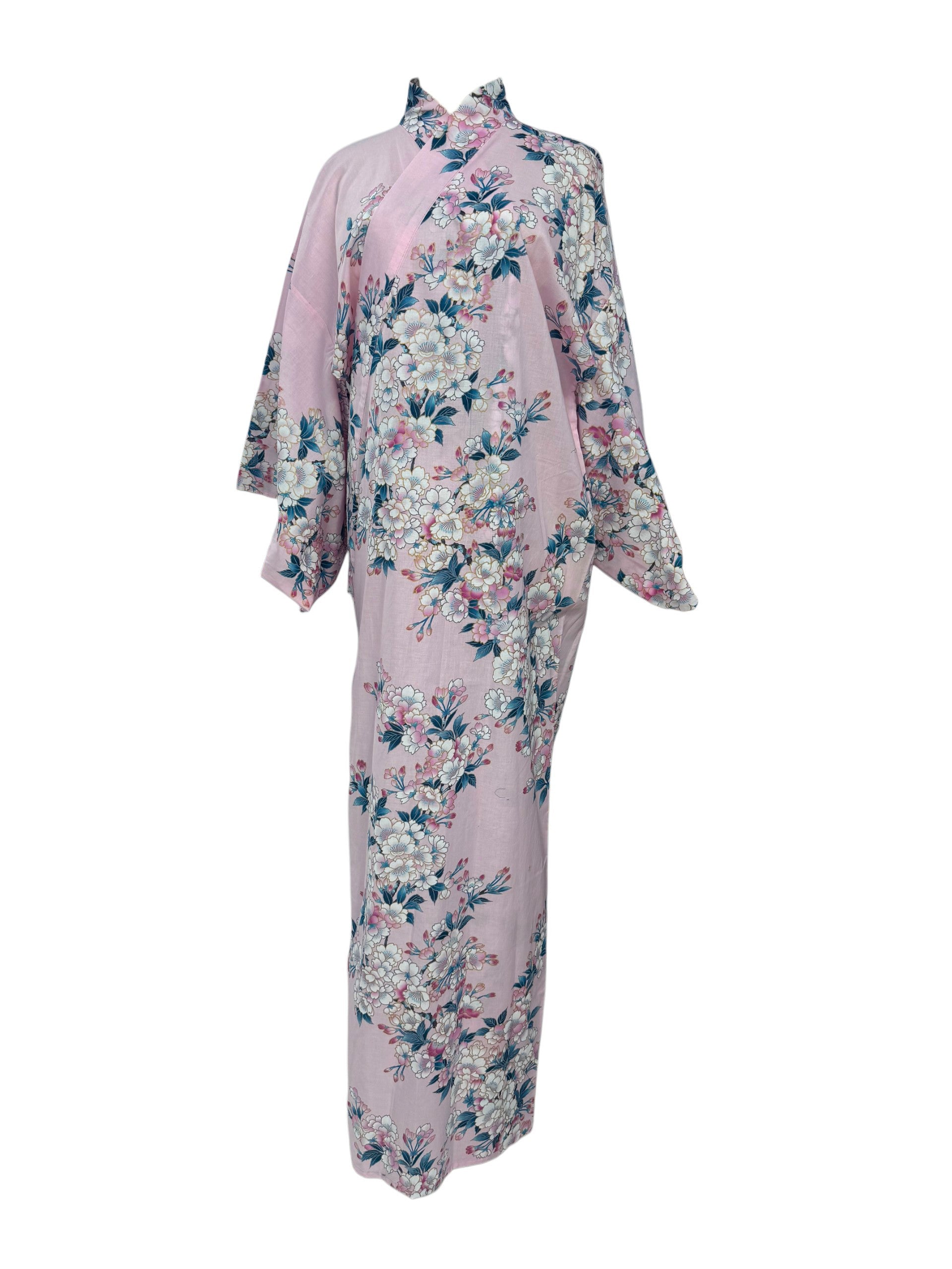 AUTHENTIC JAPANESE COTTON KIMONO PINK