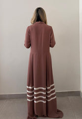 Light pink dreamy abaya size S/M