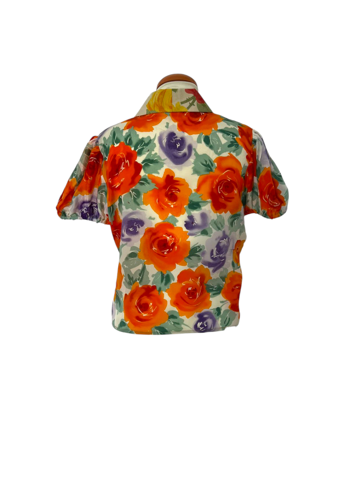 Silk scarf top