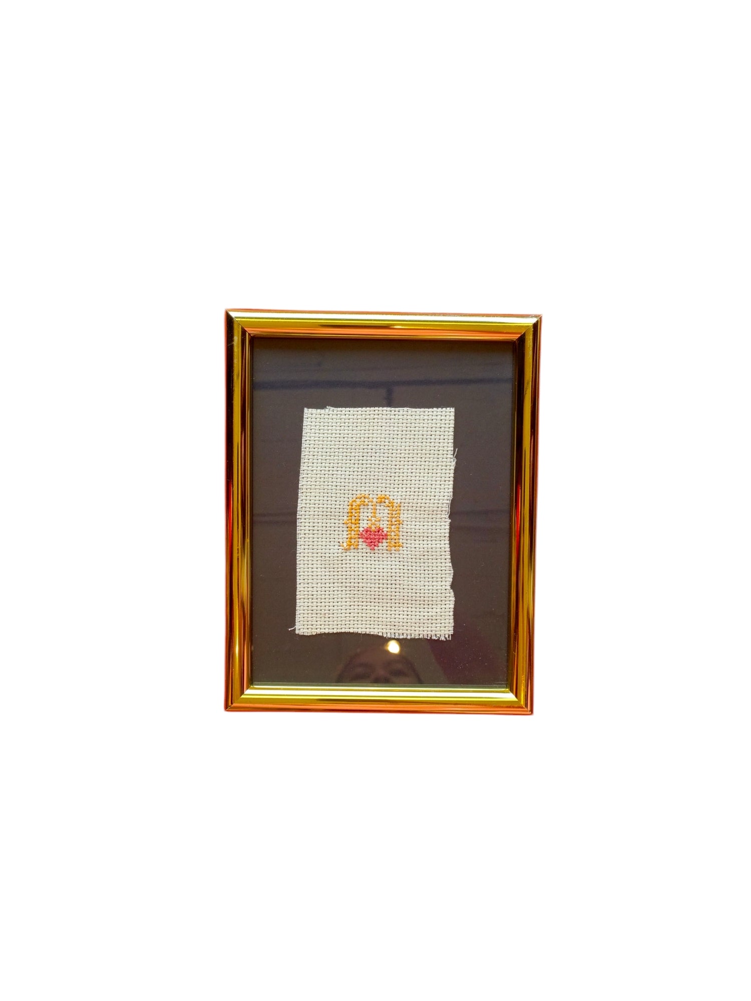 Framed Palestinian Cross Stich/Embroidery