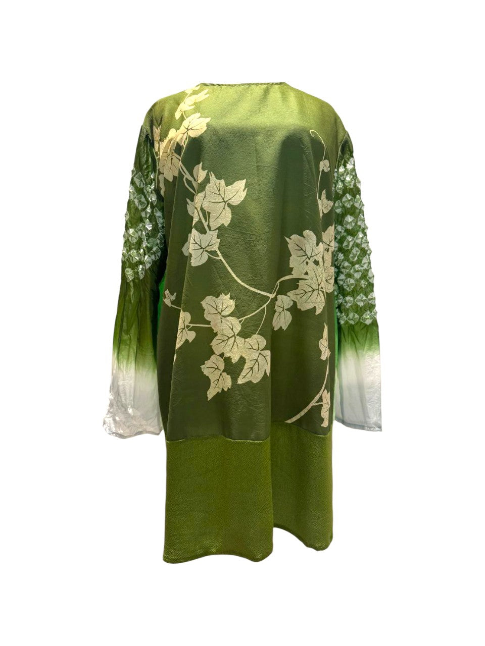 UPCYCLED VINTAGE SCARF LONGSLEEVES TOP