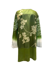 UPCYCLED VINTAGE SCARF LONGSLEEVES TOP
