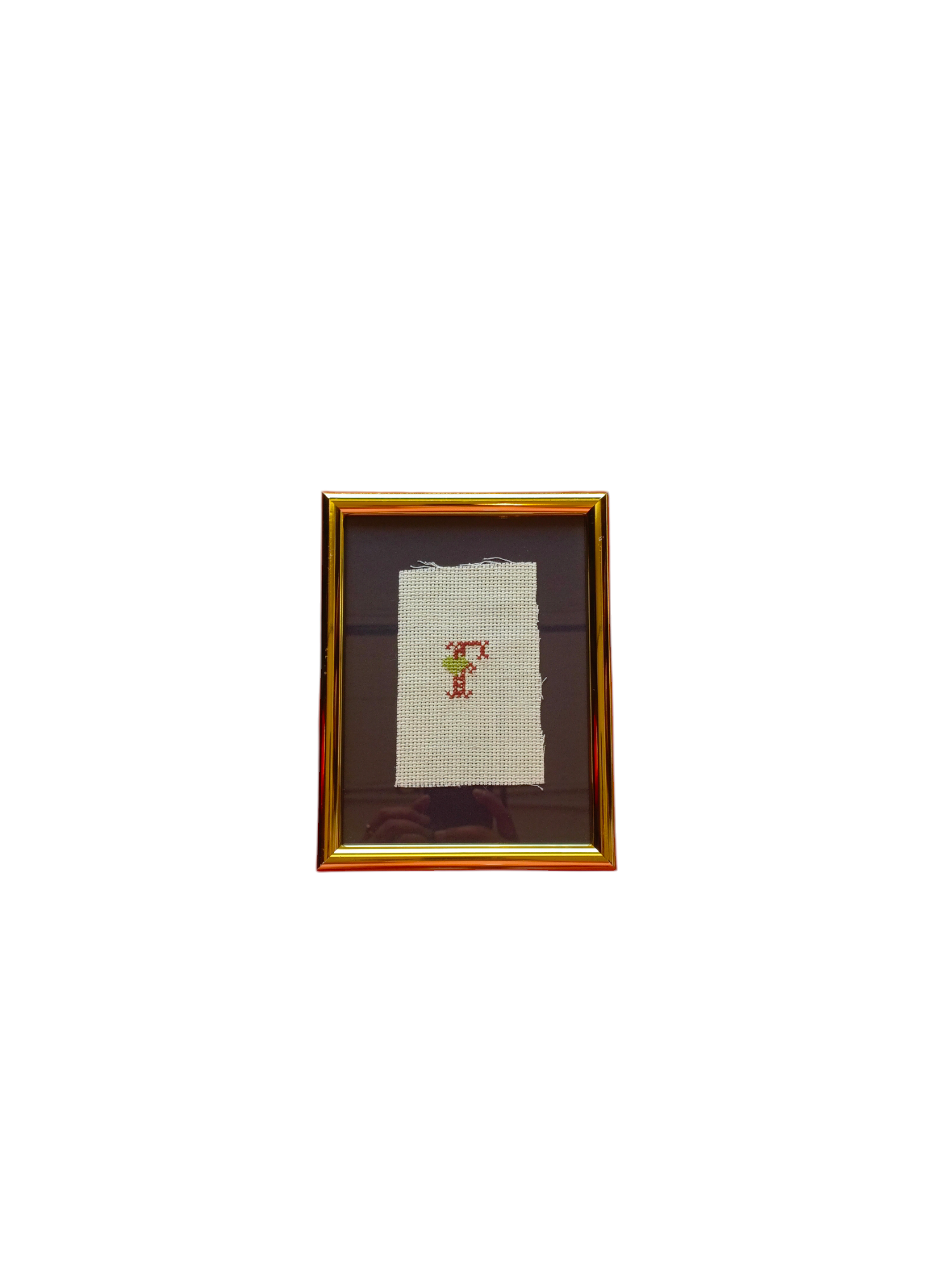 Framed Palestinian Cross Stich/Embroidery