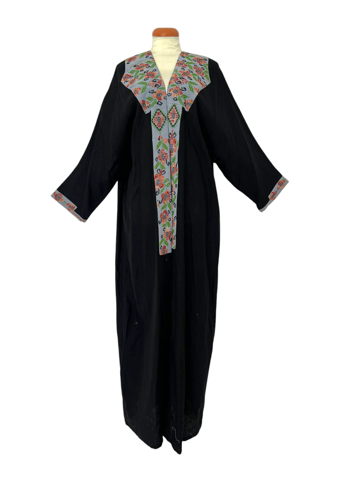 UPCYCLED PALESTINIAN  EMBROIDERY ABAYA 6