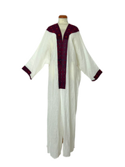 UPCYCLED PALESTINIAN  EMBROIDERY ABAYA 3