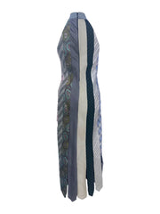 UPCYCLED VINTAGE  TIES DRESS