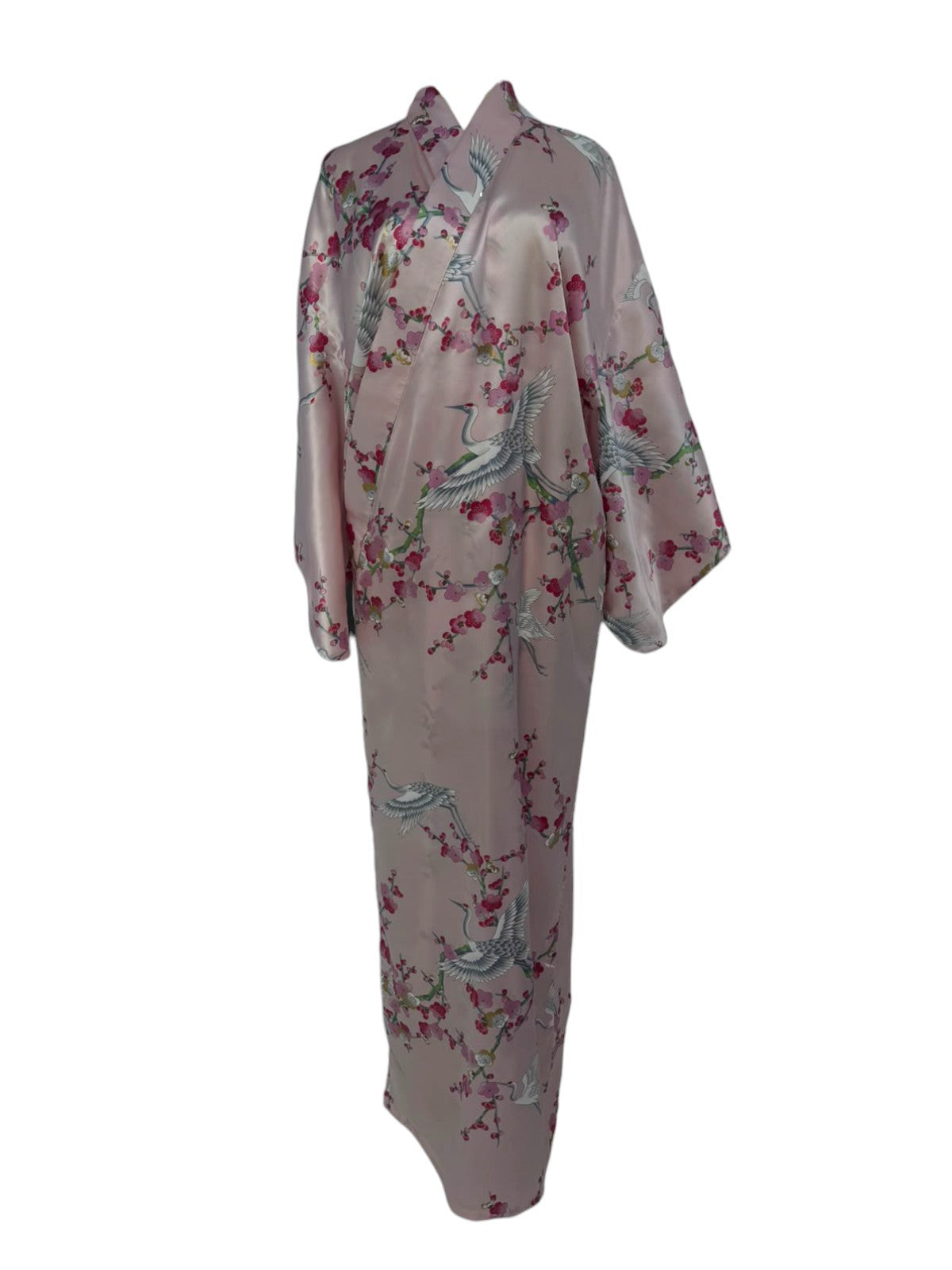 AUTHENTIC JAPANESE SILK KIMONO PINK
