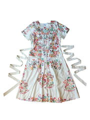 UPCYCLED BUTTONED DRESS 3