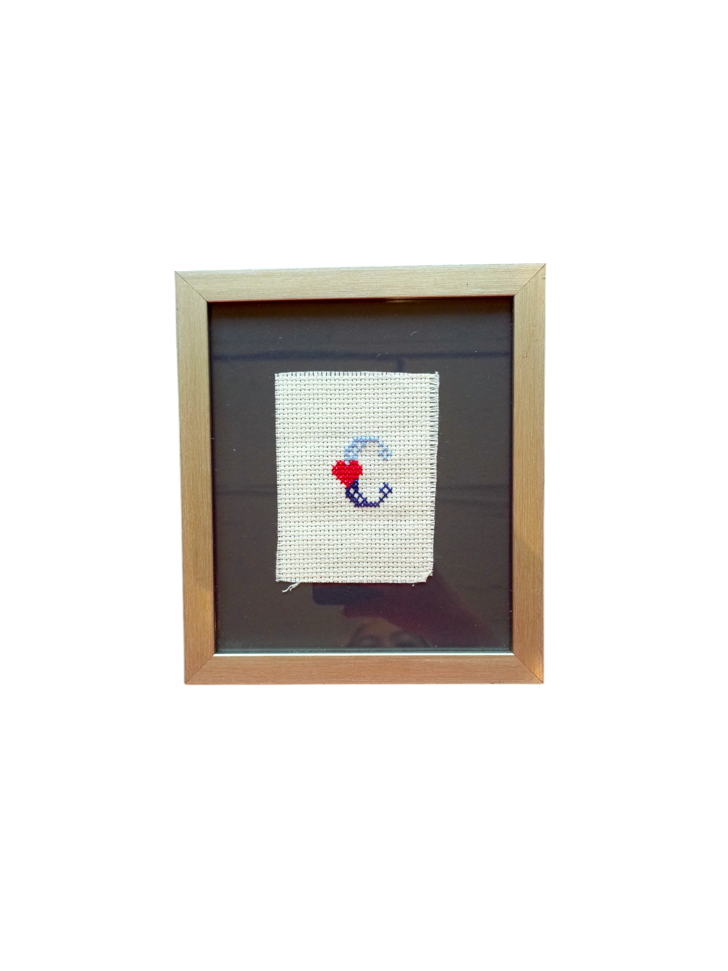 Framed Palestinian Cross Stich/Embroidery