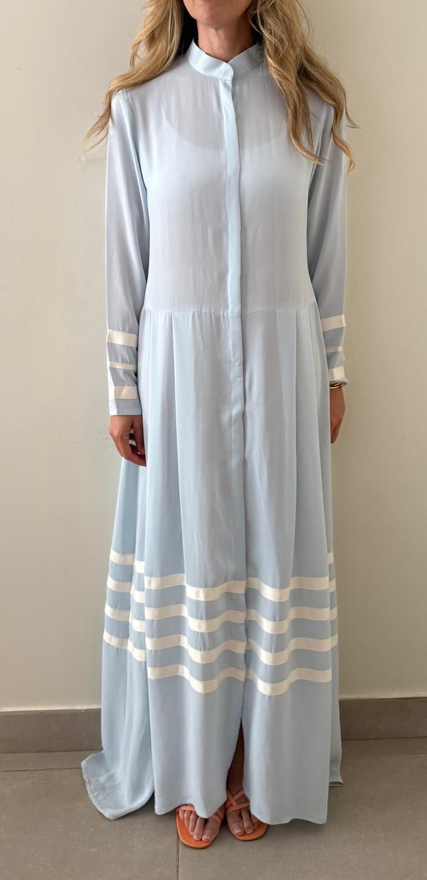 Blue dreamy abaya