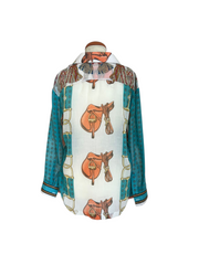 Light scarf shirt