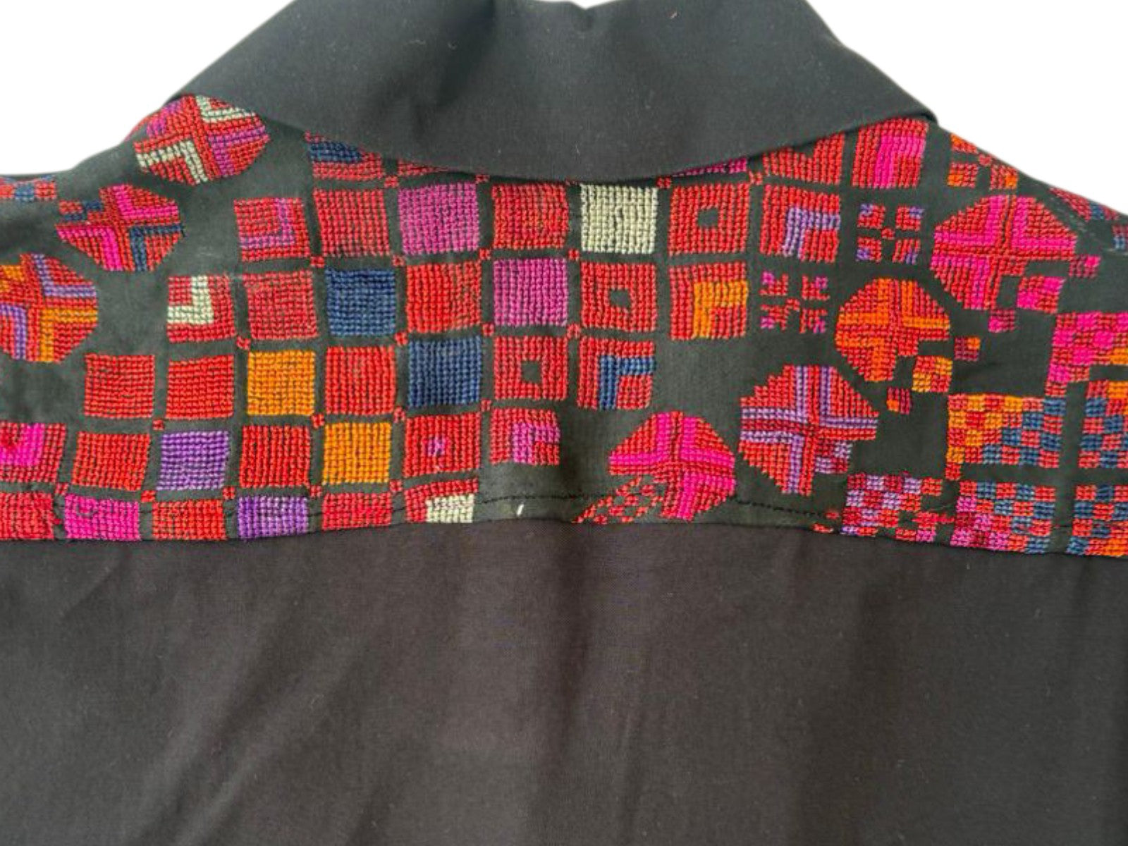 UPCYCLED PALESTINIAN VINTAGE EMBROIDERY SHIRT