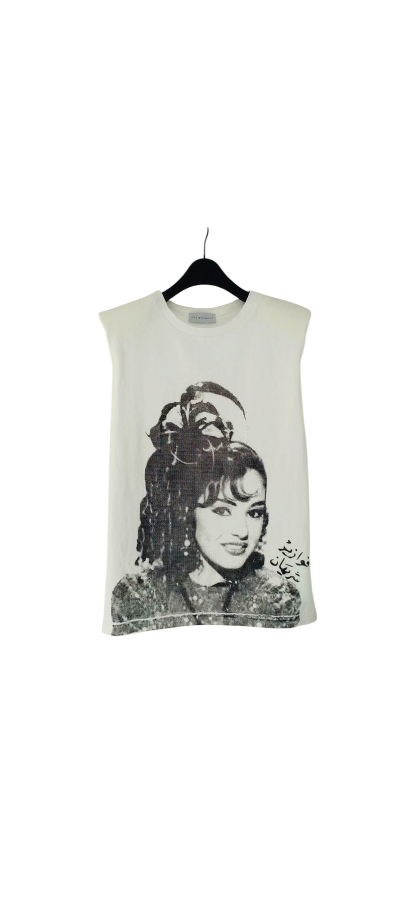 SHERIHAN T- SHIRT WITH SHOULDER PADS