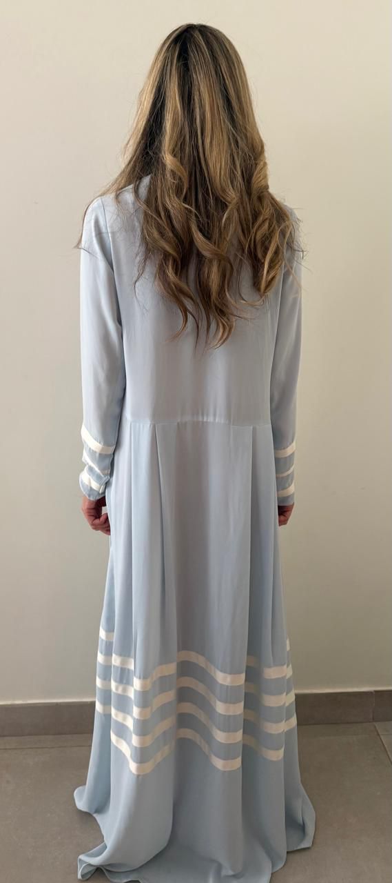 Blue dreamy abaya