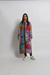 LONG PURPLE COAT
