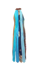 UPCYCLED VINTAGE TIES DRESS