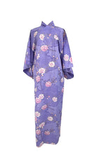 AUTHENTIC JAPANESE COTTON KIMONO PURPLE