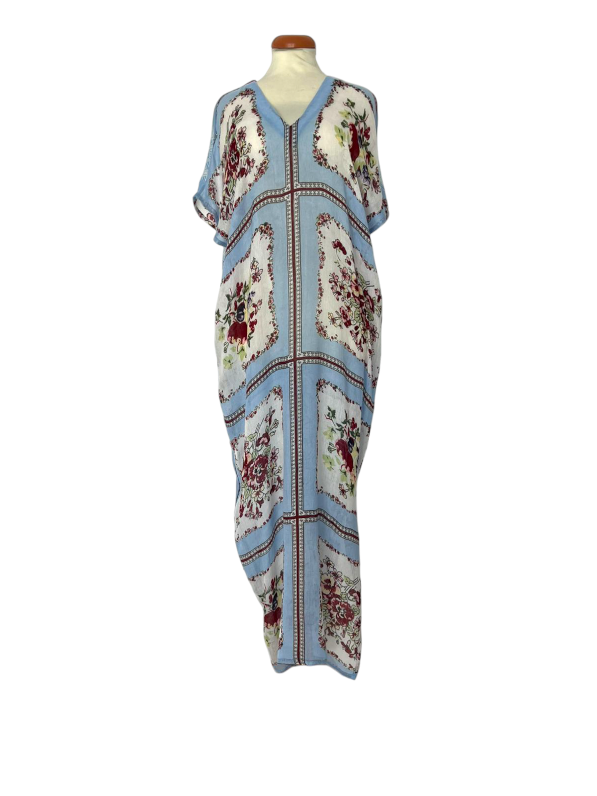 Upcycled Light Scarf Kaftan