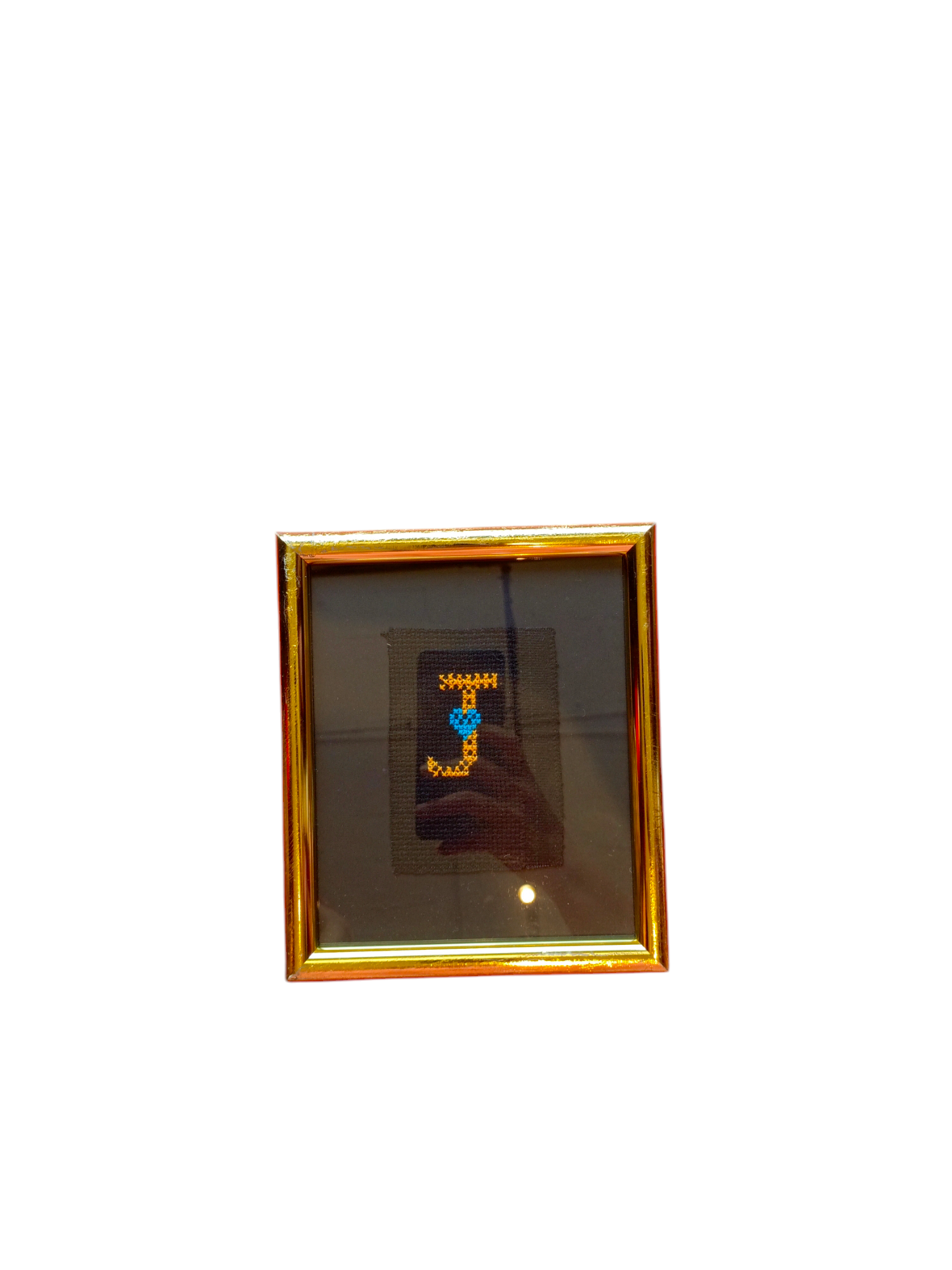 Framed Palestinian Cross Stich/Embroidery