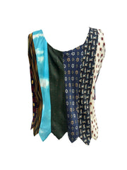 Upcycled Vintage Ties top